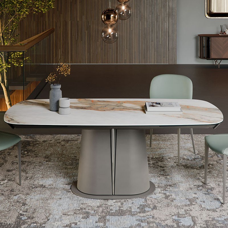 tavolo allungabile in ceramica di tendenza